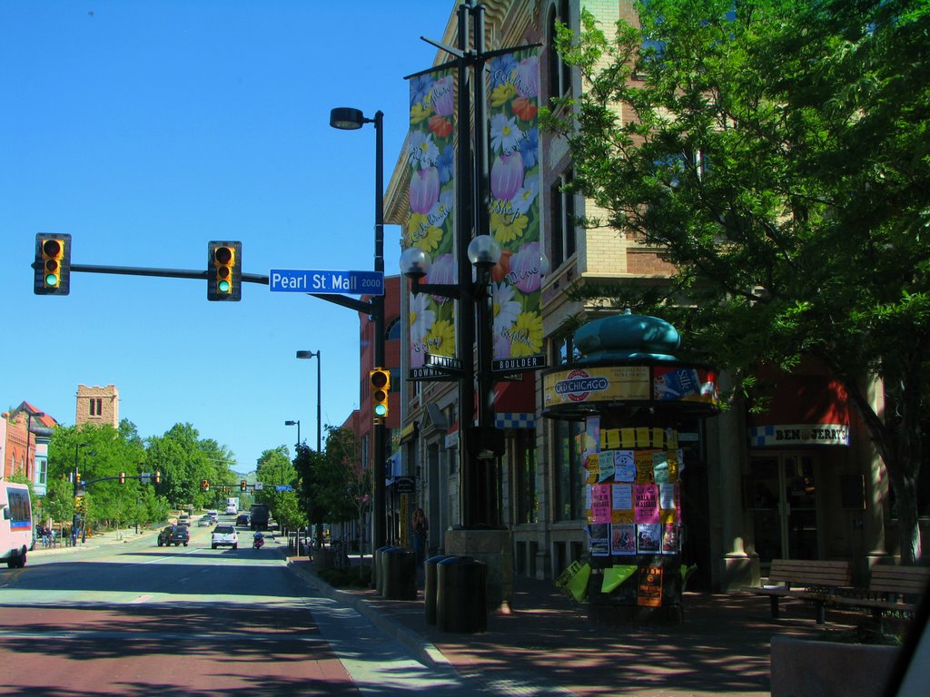 Pearl St. Mall, Boulder, Co, Боулдер
