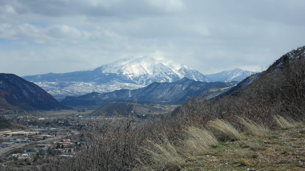 Mount Sopris from Red Mountain, Гленвуд-Спрингс