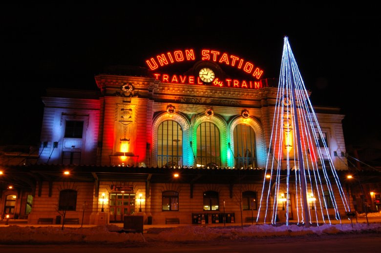 Denver, Union Station Christmas, Денвер
