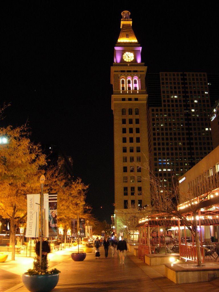 Daniels and  Fisher Tower, 16th Street Mall, Commonly Referred to as the D&F Tower by Denver Locals, Денвер