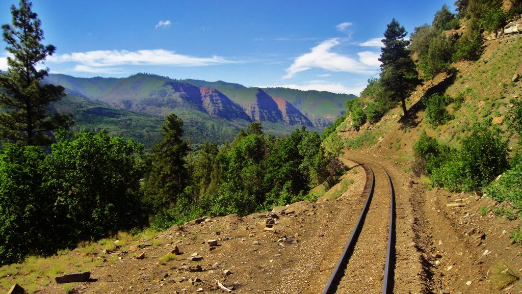 riding the rails in Durango Co, Дуранго