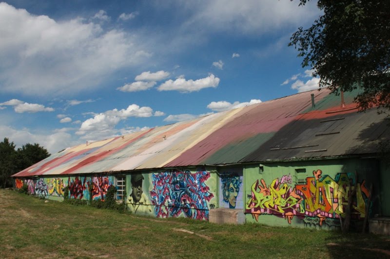 Graffiti Building in downtown Colorado Springs, Колорадо-Спрингс