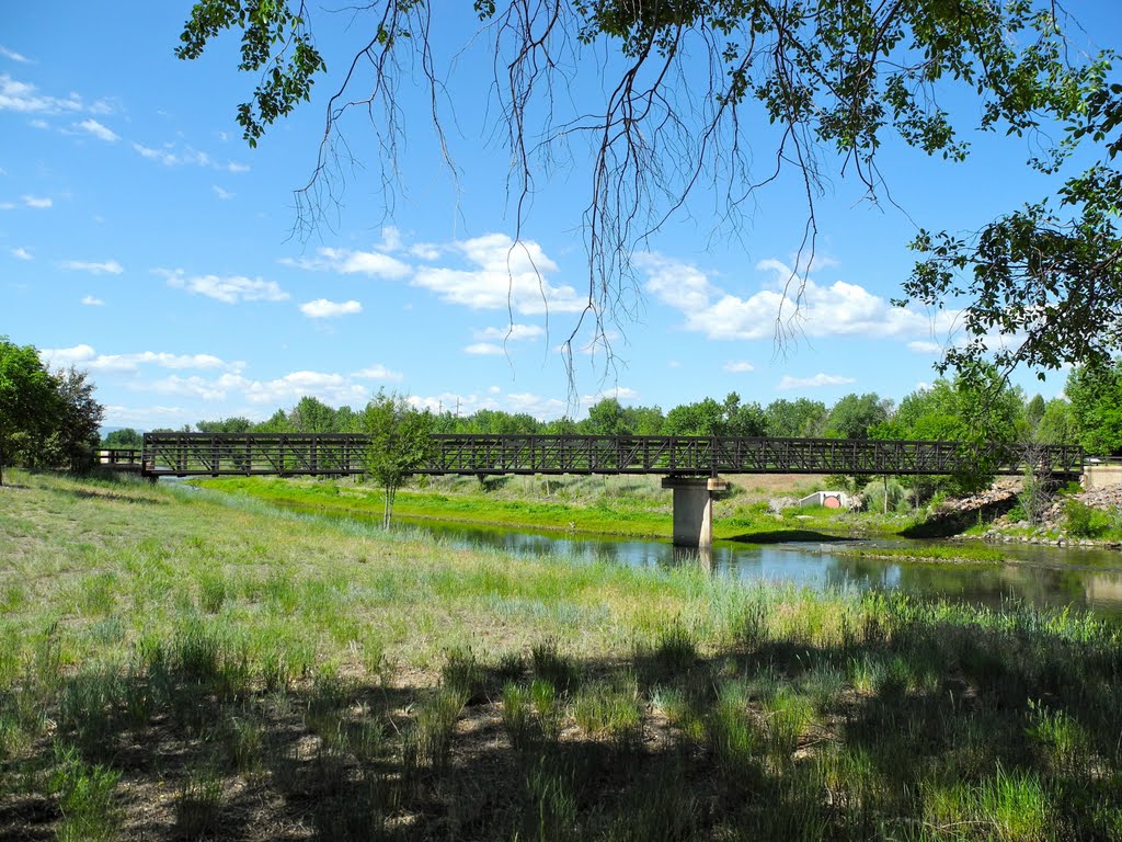bridge, Mary Carter Greenway Trail, Littleton, Colorado, Литтлетон
