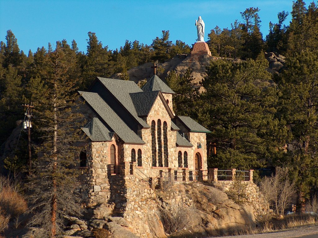 Chapel on the Rock, St. Malo, Mt. Meeker Park, Colorado, Нанн
