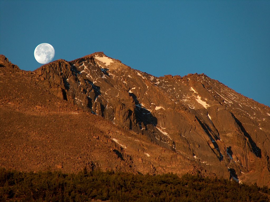 Mt. Meeker at Dawn, Rocky Mountain National Park, Colorado, Нанн