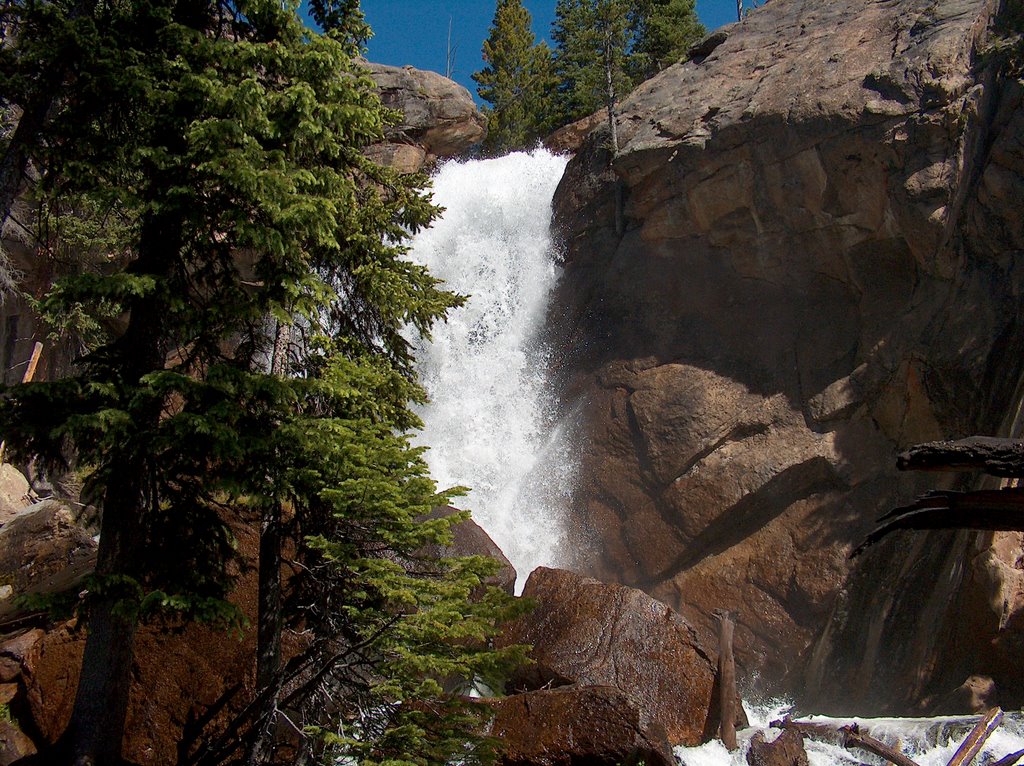 Ouzel Falls, Wild Basin, Rocky Mountain National Park, Colorado, Нанн