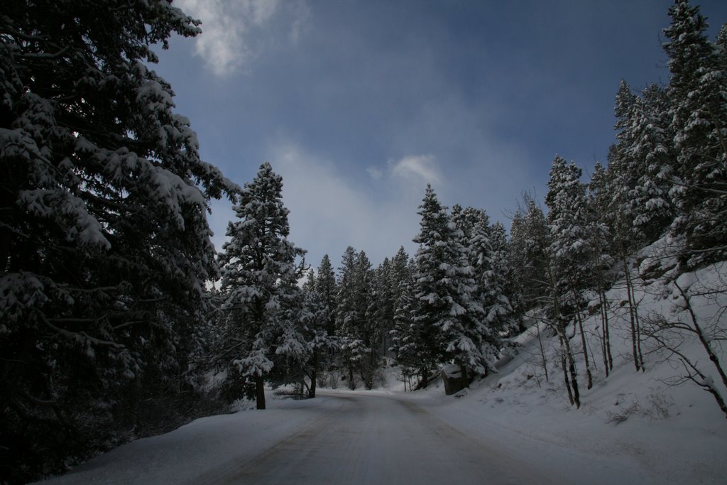 On the road up to Bear Lake, Нанн