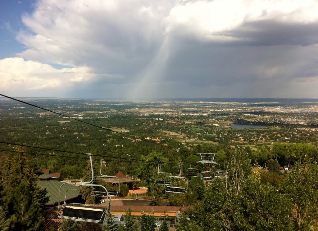View from the Cheyenne Mountain Zoo, Форт-Карсон