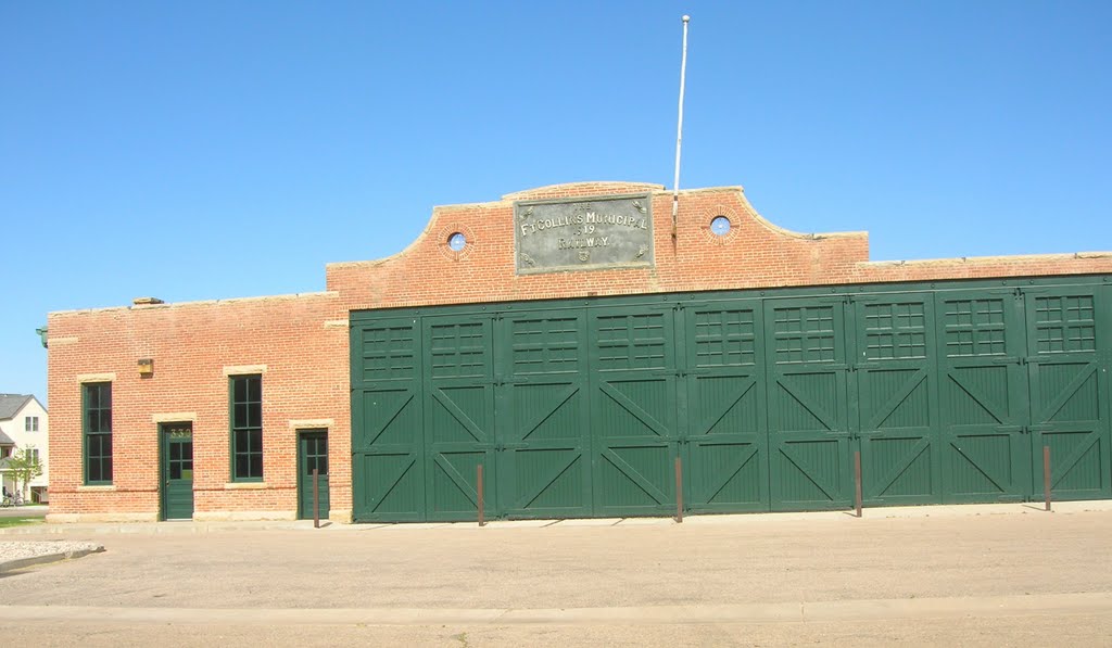 Fort Collins Municipal Railway car barn, Форт-Коллинс