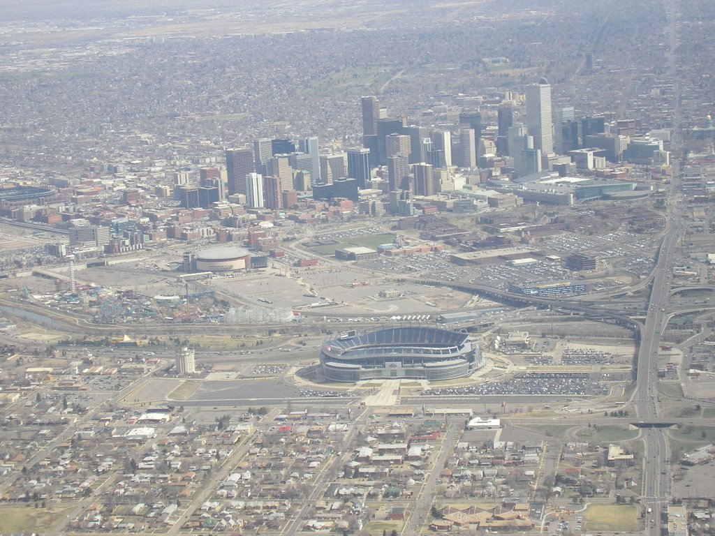 Downtown Denver from 7500 MSL, Эджуотер