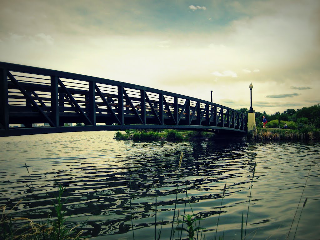 bridge over Sloans Lake, Эджуотер
