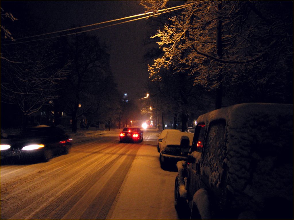 night snow, Данбури