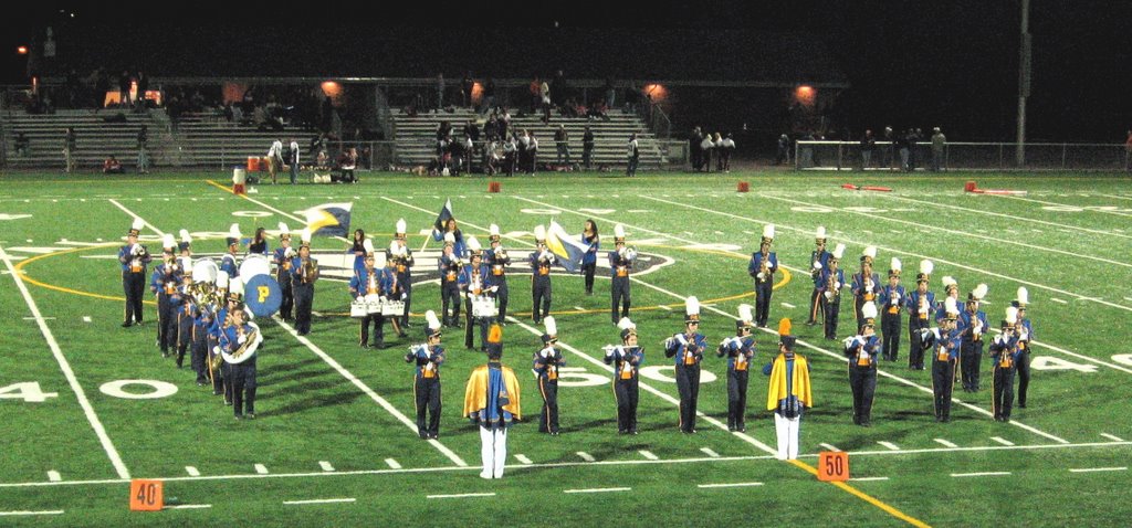 Platt High School Band at Falcon Field, October, 2008, Мериден