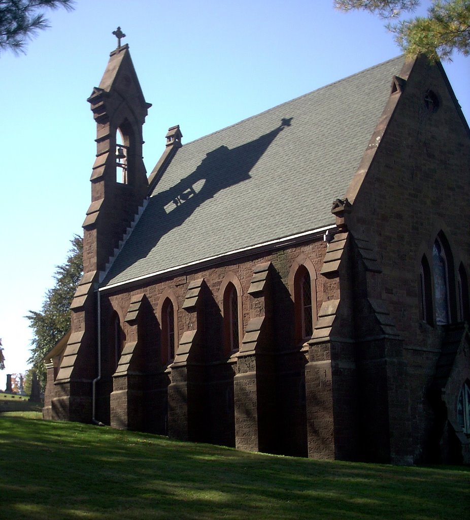 Indian Hill Cemetery Chapel (Summer), Миддлетаун