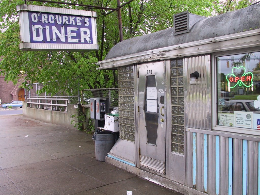 ORourkes Diner in Middletown, CT, Миддлетаун