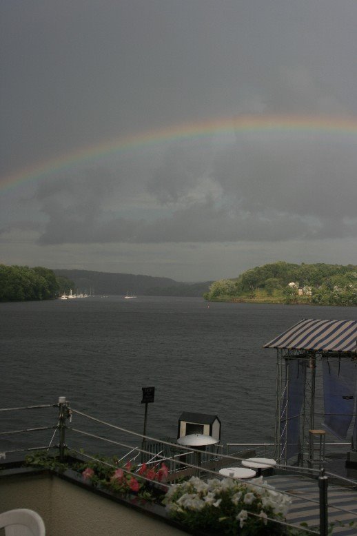 Rainbow over the Connecticut River, Миддлетаун