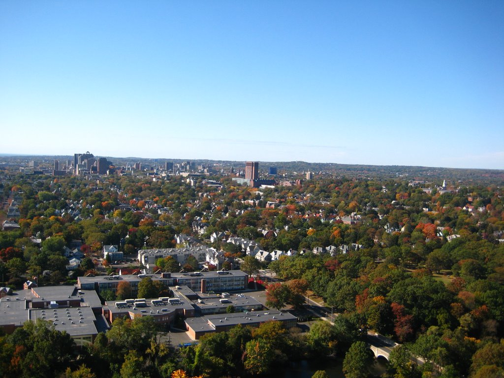 View from East Rock Park - New Haven, CT, Нью-Хейвен