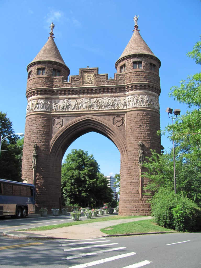 Memorial arch, Хартфорд