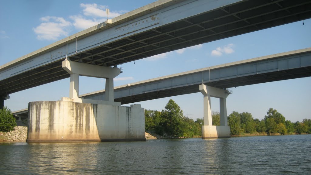 Pineville Expressway Bridge over Red River, Alexandria/Pineville, LA, Александрия