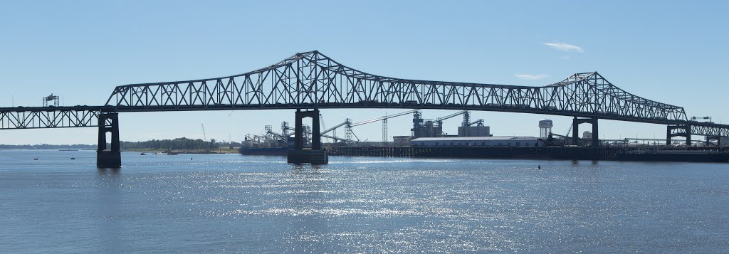 Bridge over the Mississippi - Bâton Rouge - November 2013, Батон-Руж