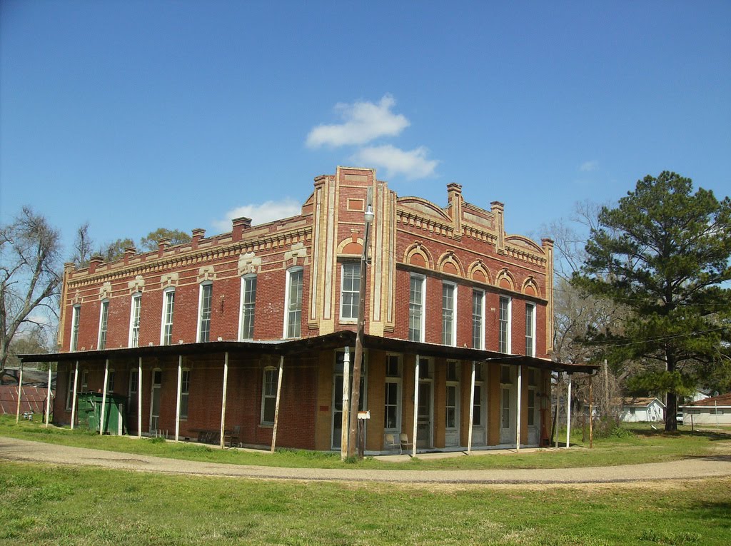 Historic LeSage Hotel, Collfax, Grant Parish, Louisiana, Джексон