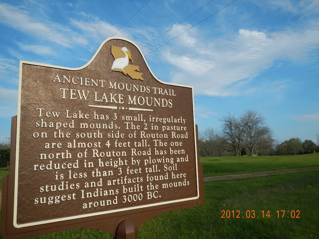 Tew Lakes Mounds, LA, Джексон