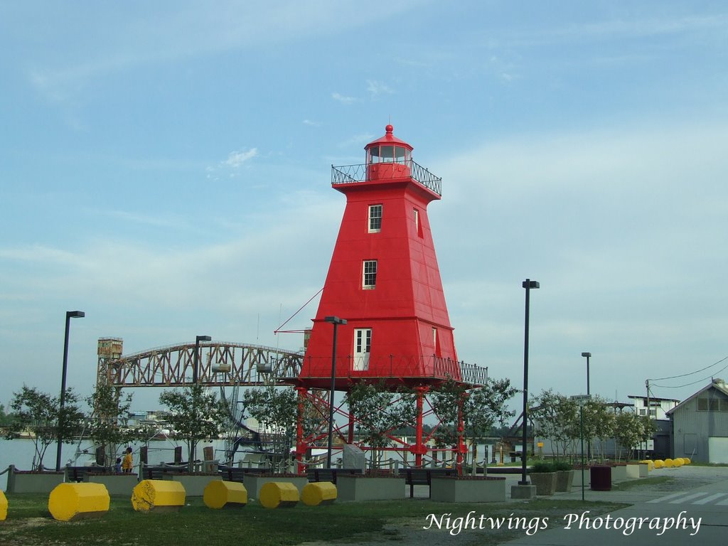 Southwest Reef lighthouse, Морган-Сити