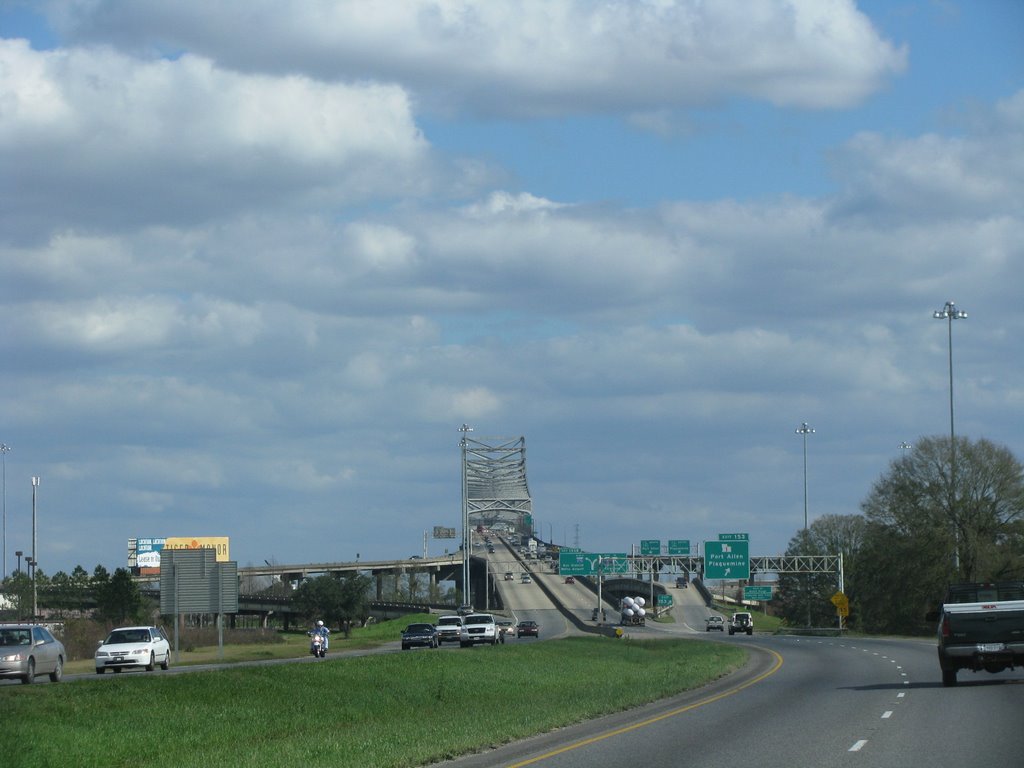 Mississippi river bridge, Порт-Аллен