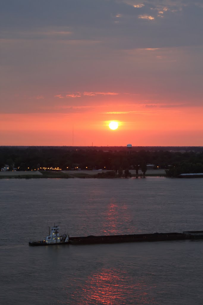 Mississippi River Sunset, Порт-Аллен