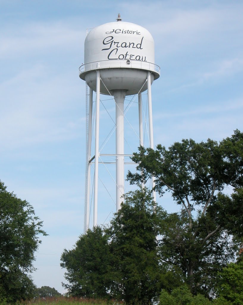 Water Tower, Grand Coteau, Louisiana, Сансет