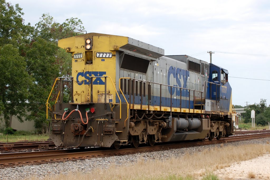 CSX Transportation Locomotive No. 7777 at Kinder, LA, Чёрч-Пойнт