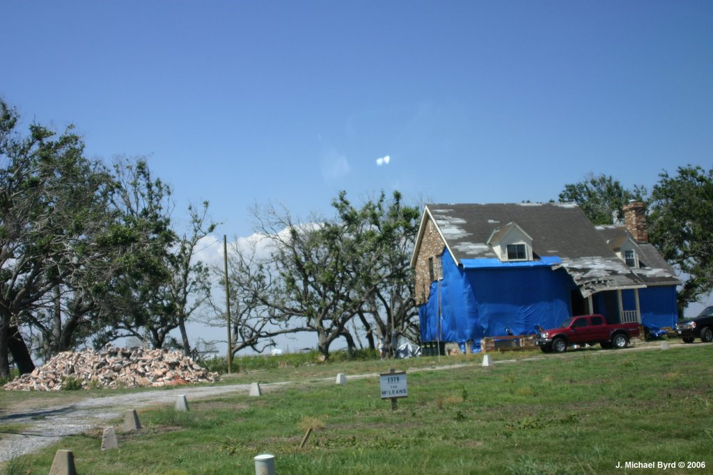 1379 Oak Grove Highway,  Creole,  Louisiana after Hurricane Rita  (June 2006), Чёрч-Пойнт
