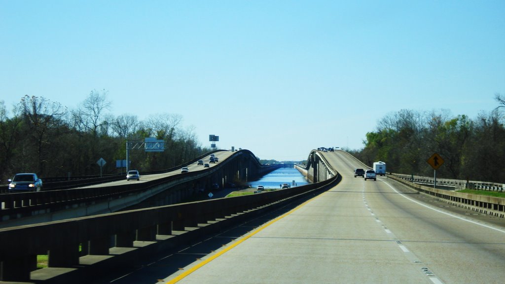 Atchafalaya Swamp Bridge (I-10 Westbound), Чёрч-Пойнт