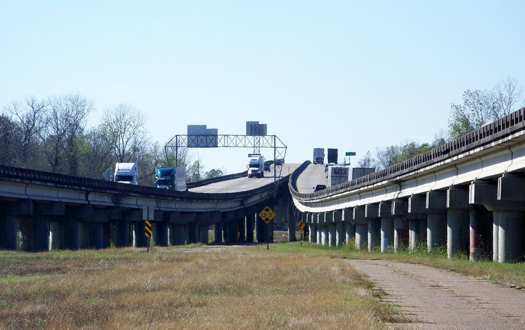 The highway joins, Чёрч-Пойнт