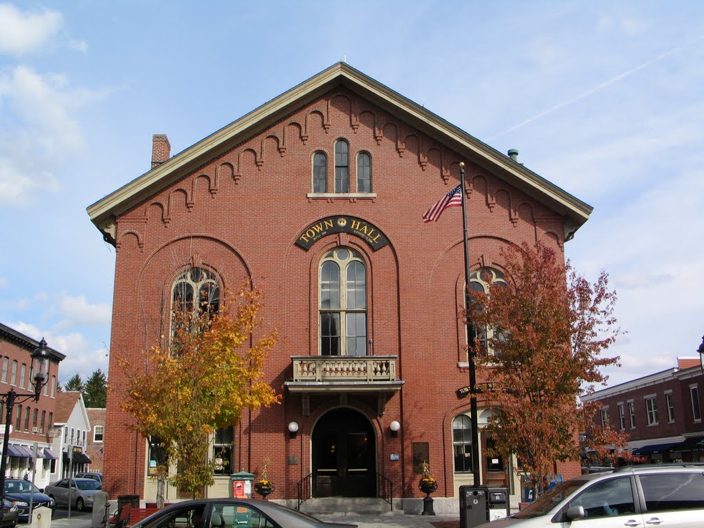 Town Hall on Main Street (Andover, Massachusetts), Андовер