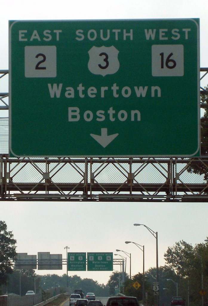 Street signs, New England style, Арлингтон