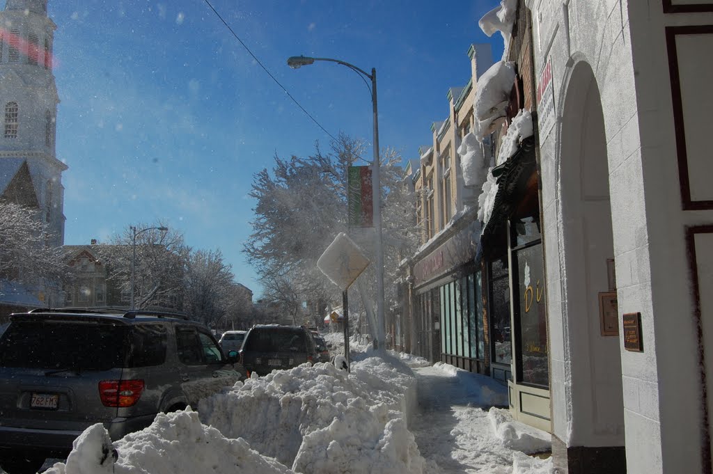 Cabot Street in the middle of winter, Беверли