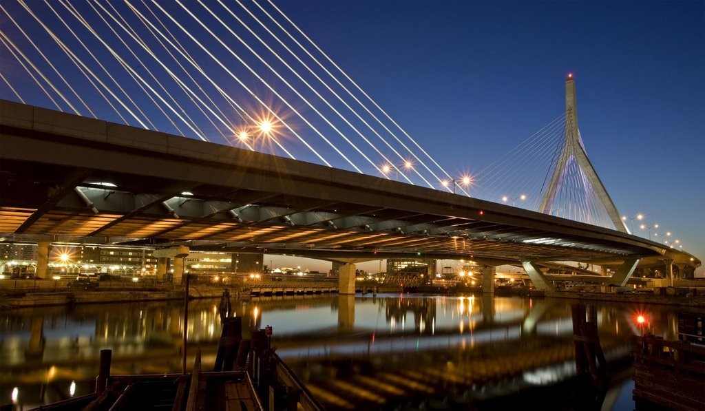 Zakim Bridge, Бостон