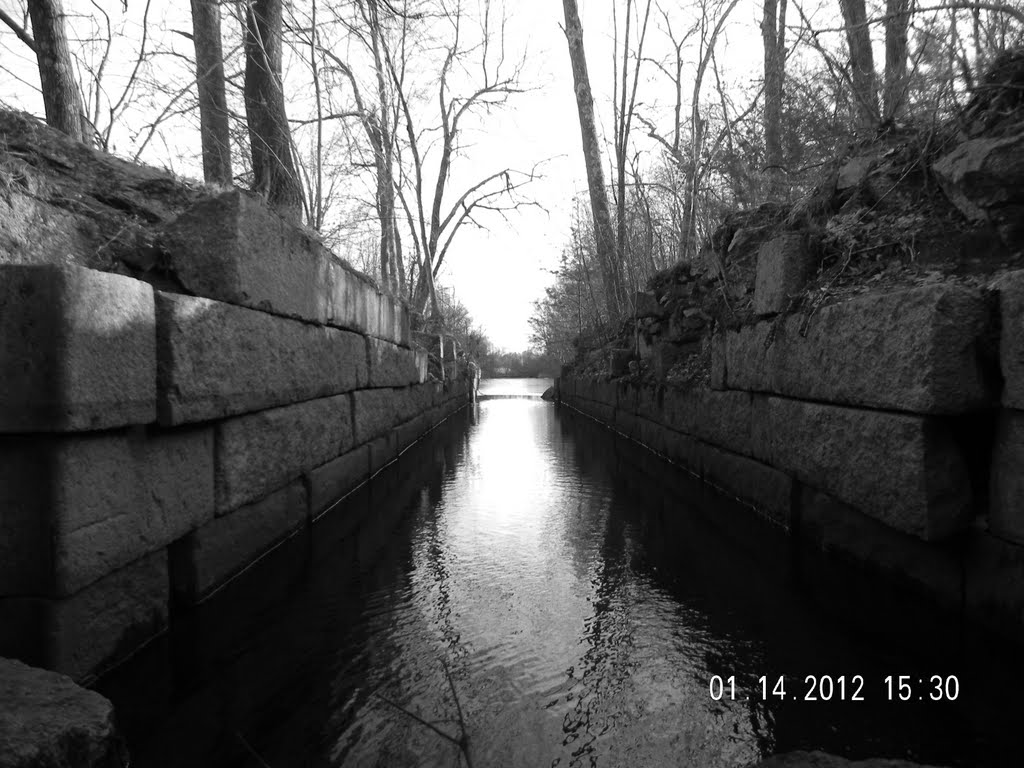 blackstone river canal (goat hill lock), Веллесли