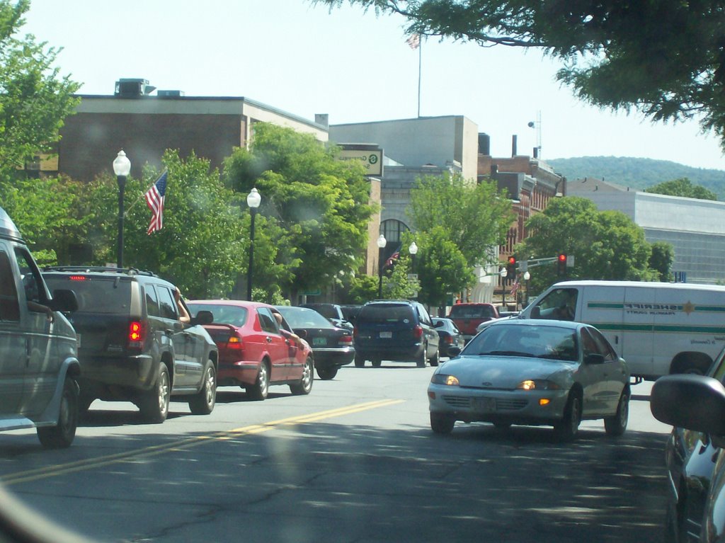 Downtown Greenfield at "Rush Hour", Гринфилд