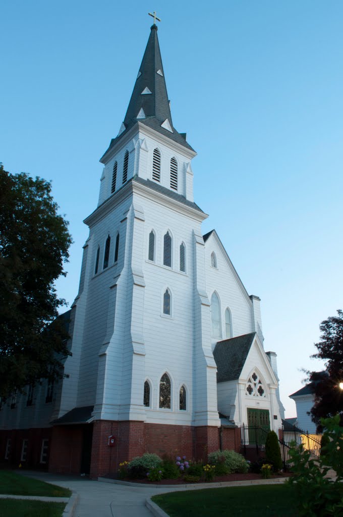 Holy Trinity Rectory Church Downtown Greenfield, Massachusetts, Гринфилд