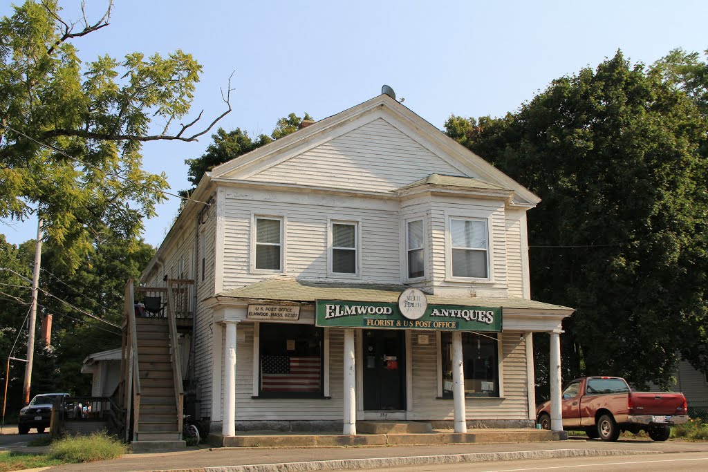 Old Elmwood Post Office, Bridgewater MA, Ист-Бриджуотер