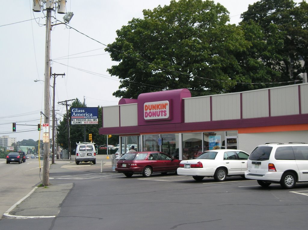 Site of the first Dunkin Donuts, Quincy, MA, Куинси
