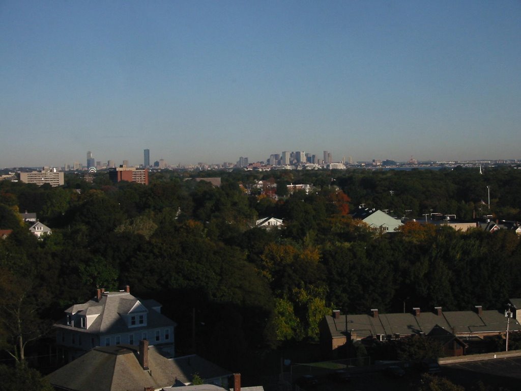 View of Boston from Quincy, Куинси