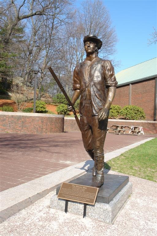 Statue of Minutemen - The Museum of Our National Heritage - Lexington, MA, Лексингтон