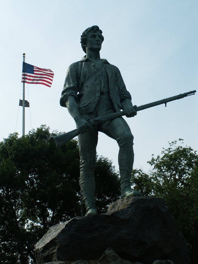 Minuteman on the Lexington Green, Лексингтон