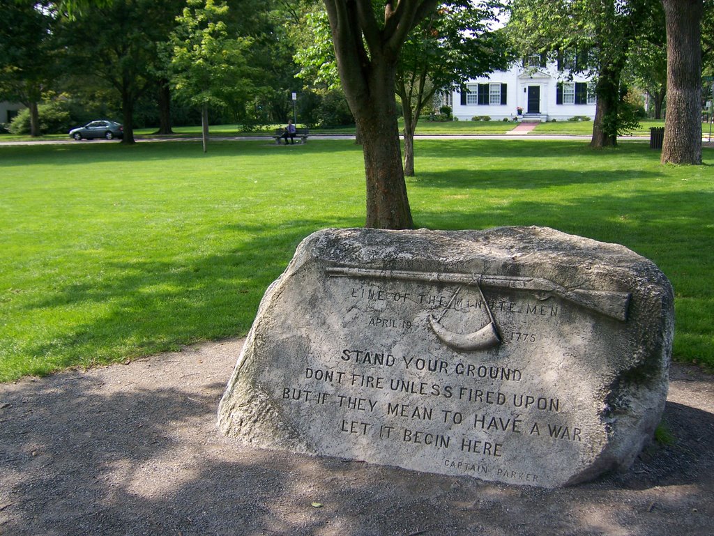 Capt. Parker Monument Lexington Green, Лексингтон