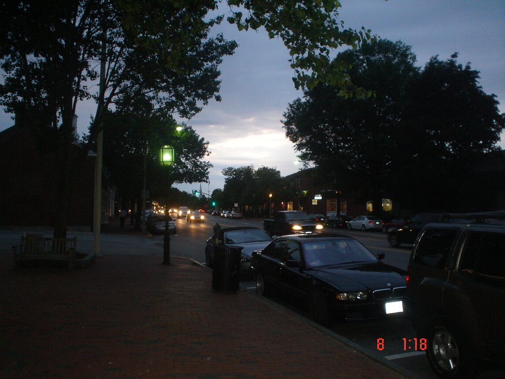 Lexington, Massachusetts at evening, Лексингтон
