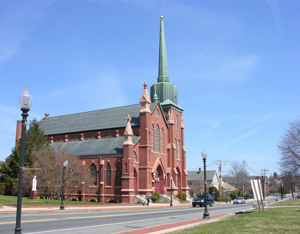 Saint Patricks Church, Gothic Revival 1892, Натик