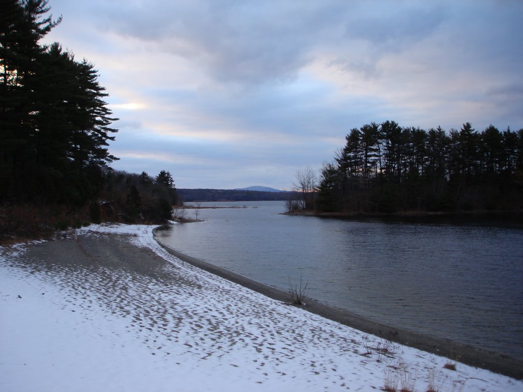 Mount Wachusett from Wachusett Reservoir 1, Нортборо